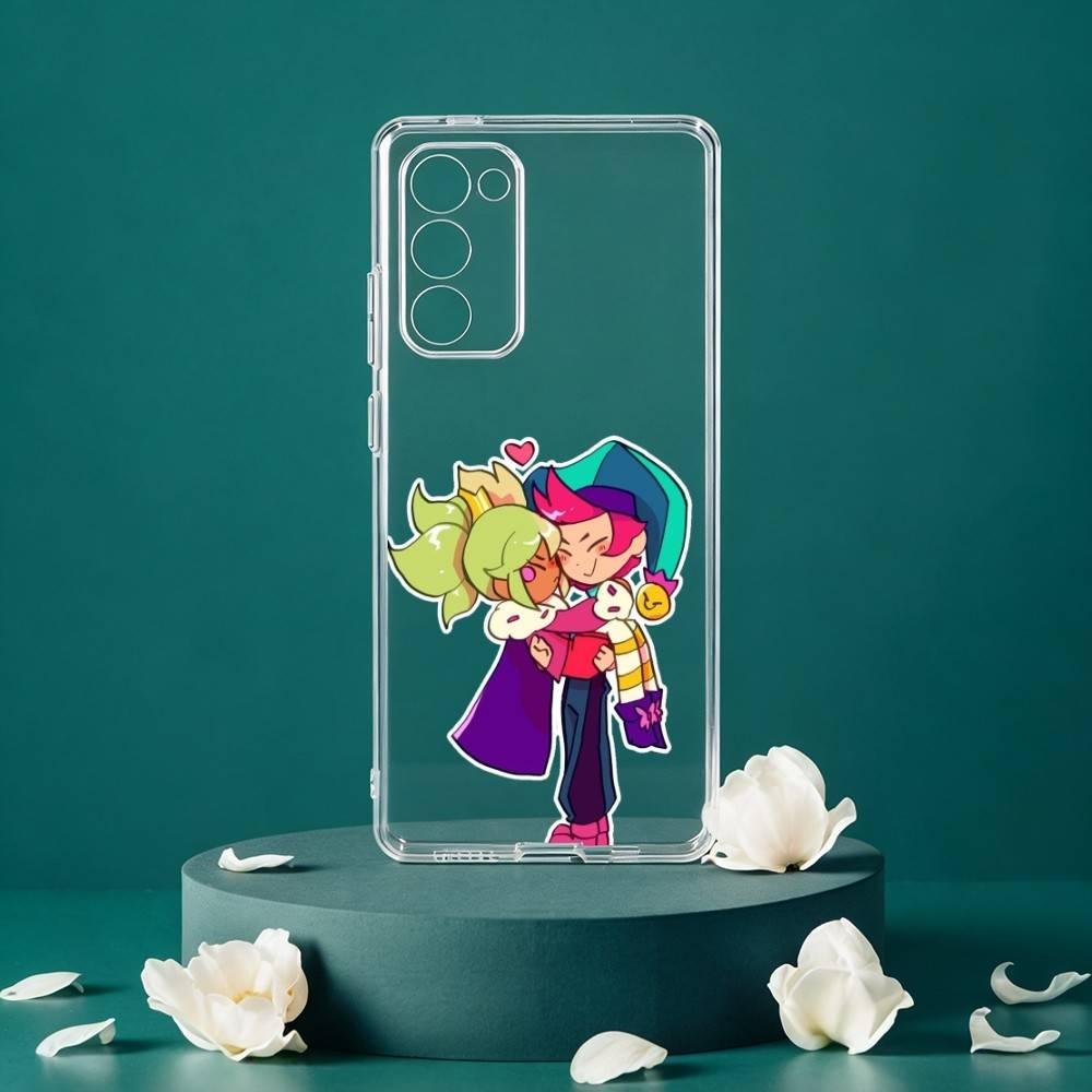 COOL C-Chester Phone Case For Samsung Galaxy S24 S25 S23 S22 S21 Plus S24 S25 Transparent Cover Case