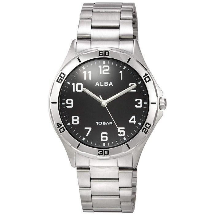 [Alba] ALBA Watch AQPK410 Men s Black Dial