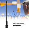 16cm Professional   Male BNC Flexible Spring   UHF for   IC V9   Ham Radio(Black )