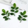 10 Pcs green Foliage Artificial plants For DIY Home windowsill Christmas Wreath Accessories Wedding arch Decor Photography props