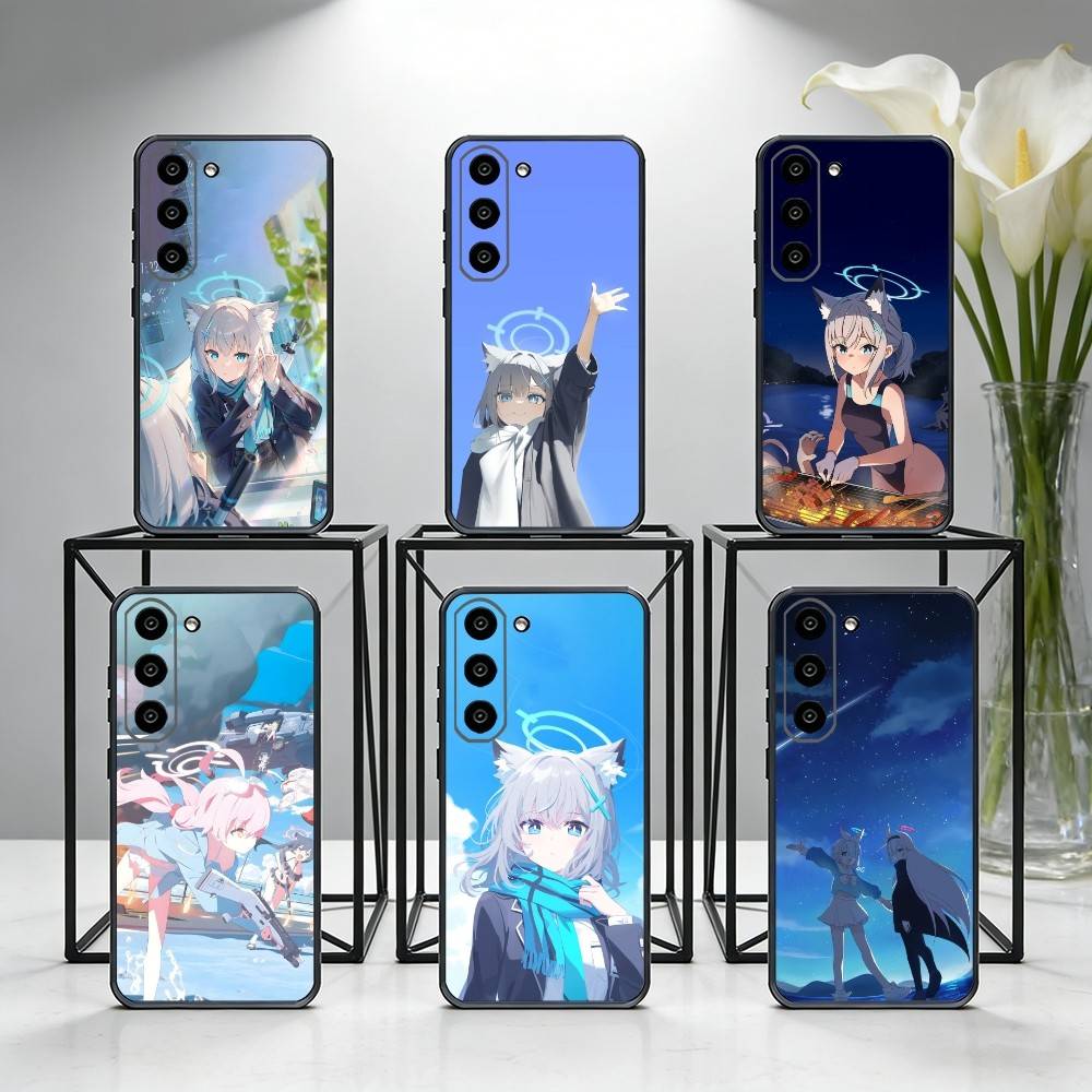 Blue Archive Phone Case For Samsung Galaxy A73,A72,A71,A70,A53,A52,A51,Others Soft Black Cover