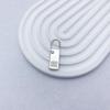 Tool-Free Zipper Pull Tab Replacement for Bags, Backpacks, Coats, and Clothes – Removable Alloy Spring Zipper.