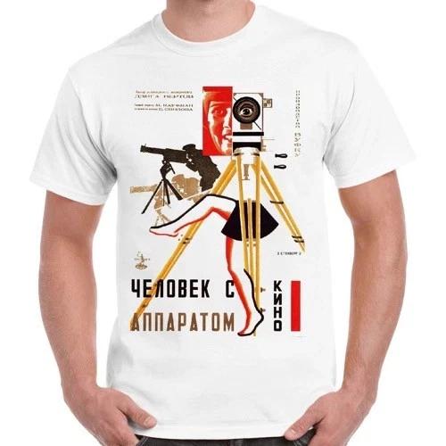 Camera Soviet Movie Retro T Shirt FOR FAN XS