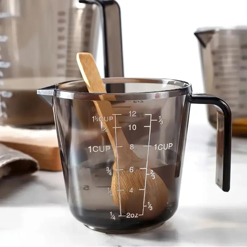 1 ks Pečicí tekuté odměrky Ps Odměrka Plastová odměrka Objemová kádinka Kuchyňské pečicí nástroje 150/300/600/1000 ml