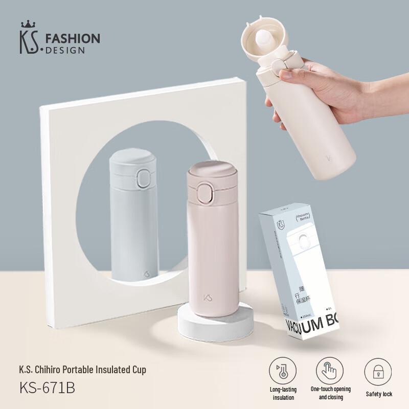 K.S. Insulated Travel Mug