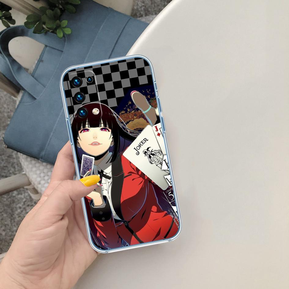 PP42 Kakegurui Transparent Phone Case for Motorola Moto G40 G04 G05 One Ace Action  Fusion + Plus Hyper Macro Vision Zoom