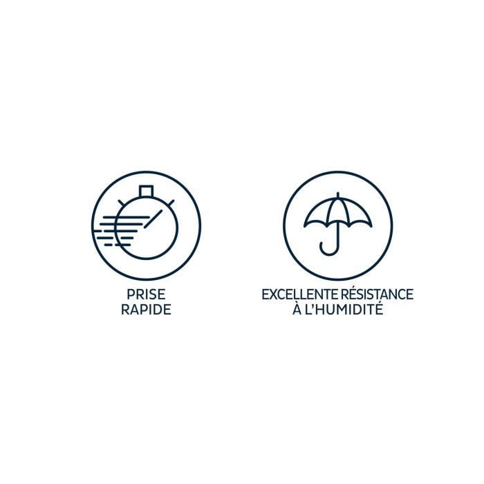 SADER Colle fixation néoprène multi usages - 310 ml