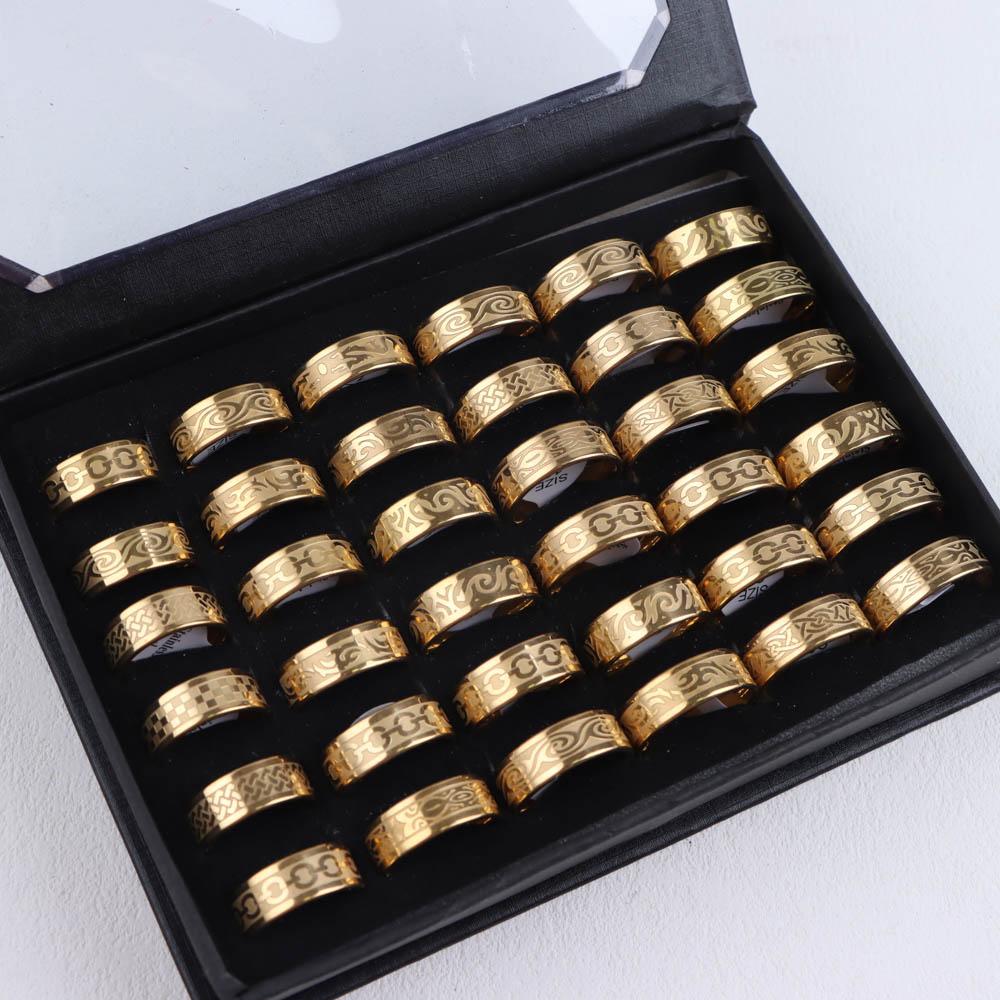 10 teile/los Großhandel Mode Einfache Edelstahl Ring Für Männer Frauen Schöne Trendy Punk Schmuck Vintage Geburtstag Party Geschenke