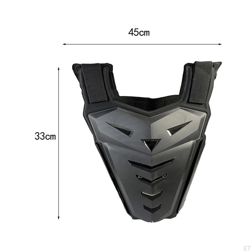 Motorcycle Chest Protector Guard Comfortable, Adults Motocross Gear, Riding Vest for Riding, Skiing,