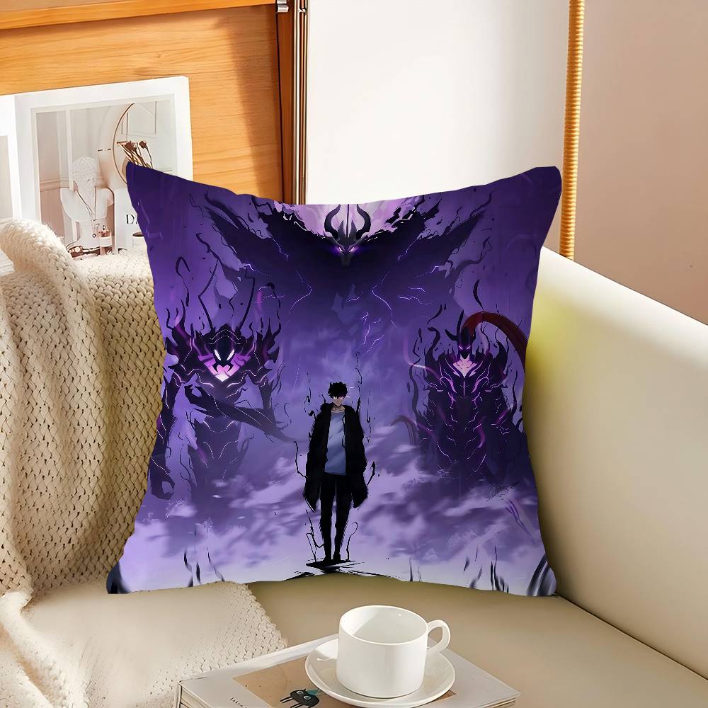 S-Sung Jinwoo 45*45cm Cushion Cover Pillow Cover Decor Pillowcase Home Pillowcase For Couch Pillow