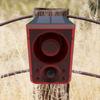 Outdoor Solar Motion Sensor Alarm Loud Noise Maker with Dog Barking Gunshot Sound Solar Infrared Induction Alarm for Home Farm