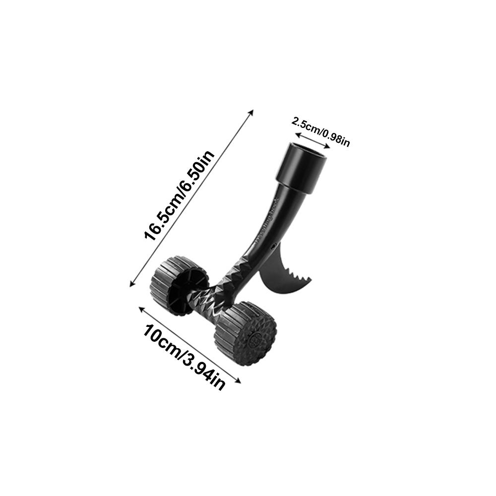 

Катящаяся головка прополки, Катящийся удалитель сорняков с зажимом для извлечения корней стоя, Насадка для инструмента для удаления травы, Без ручки
