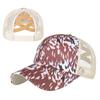 Elastic Mesh Ponytail Baseball Cap - Duckbill Sun Hat