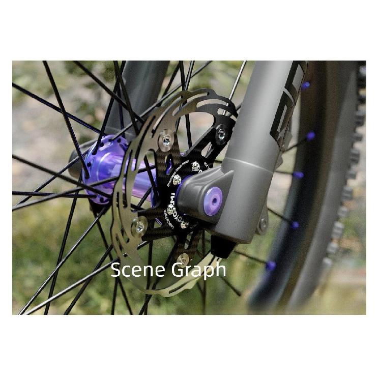 CYCLAMI Carbon Fiber Floating Bicycle Brake Disc Rotor Ultra - Light Heat Dissipation for Road Bike Disc Brakes 160mm - 180mm