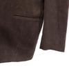 ARMANI Cordory tailored jacket Brown COLLEZIONI Men's Used