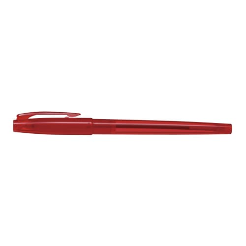 Pilot oil-based ballpoint pen, Super Grip G, cap type 1.6mm, super thick, red core, BSGC-10BB-RR, set of 10