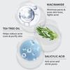 ANAiRUi Dead Sea Mud Mask with Tea Tree Oil, Blackhead Remover, Pore Cleanser for All Skin Types, 120g
