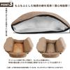 Dog Car Car Dog Carrier Bag for Passenger Secure for Small and Medium Dogs and for Vet Disaster Washable Bed, Seat, Carrier, 3-Way Seat, Anti-Jump,