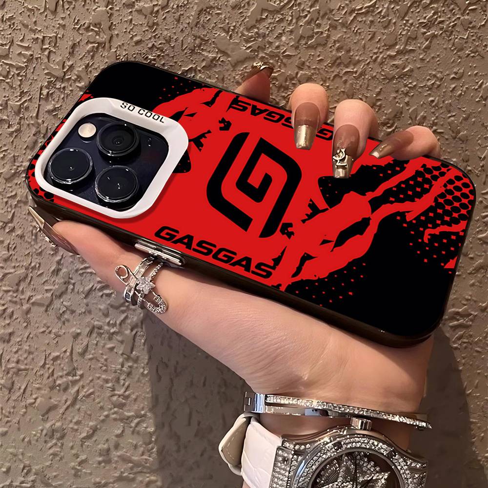 

G-GasGas Red Motorcycle Phone Case For IPhone 17 16 15 14 13 12 11 Pro Max Plus Pro Colorful Shell iPhone 11 pro