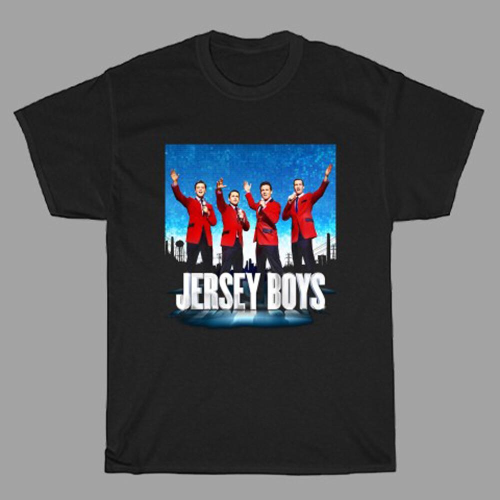 Jersey Boys Broadway Musical Men#039;s Black Size S3XL Unisex T-Shirt XL