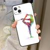 Gymnastics Watercolor Printing Case For iPhone 17 Pro Max 15 14 13 12 11 16 Pro Max Plus 12 13 Mini 16e 17 Air Back Cover