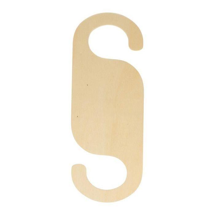 Plaques de porte doubles - ARTEMIO - Marron - Mixte - Objets décoratifs - Carton/Papier