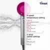 Tinsol Professional Super Hair Dryer Personal Hair Care Styling Negative Ion Tool Salon Constant Electric Leafless Hair Dryers