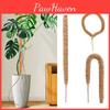 Diy Coconut Shell Plant Climbing Pole For Creative Plant Decor 60-120cm Length