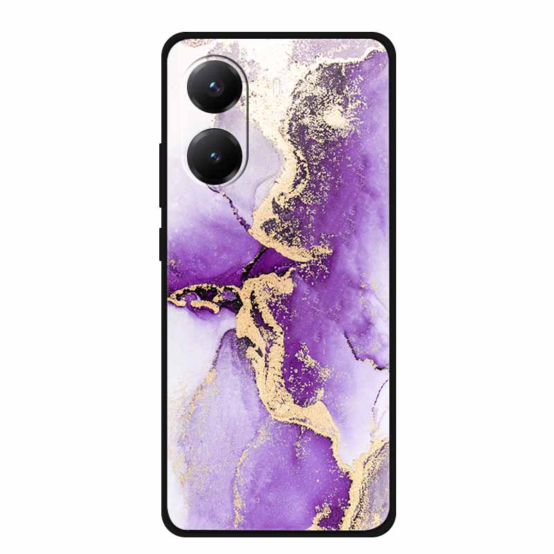 Funda For Poco X7 Pro Cases Marble Painted Silicone Back Cover for Poco X7 Pro Protective Shockproof Cool Capa Poco X7Pro Bumper