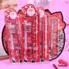5pcs/set Drawing Pencil Cartoon Christmas Gift Stationery Set Multipurpose Kids Writing Tools for Student School Art Supplies