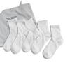 Women's Ballet-Style Mid-Calf Socks, Thin Hollow Mesh, Slouchy Korean JK Style, White Summer Socks