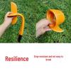Children's 48CM Luminous Foam Glider Toy - Pure White Model for Outdoor Play