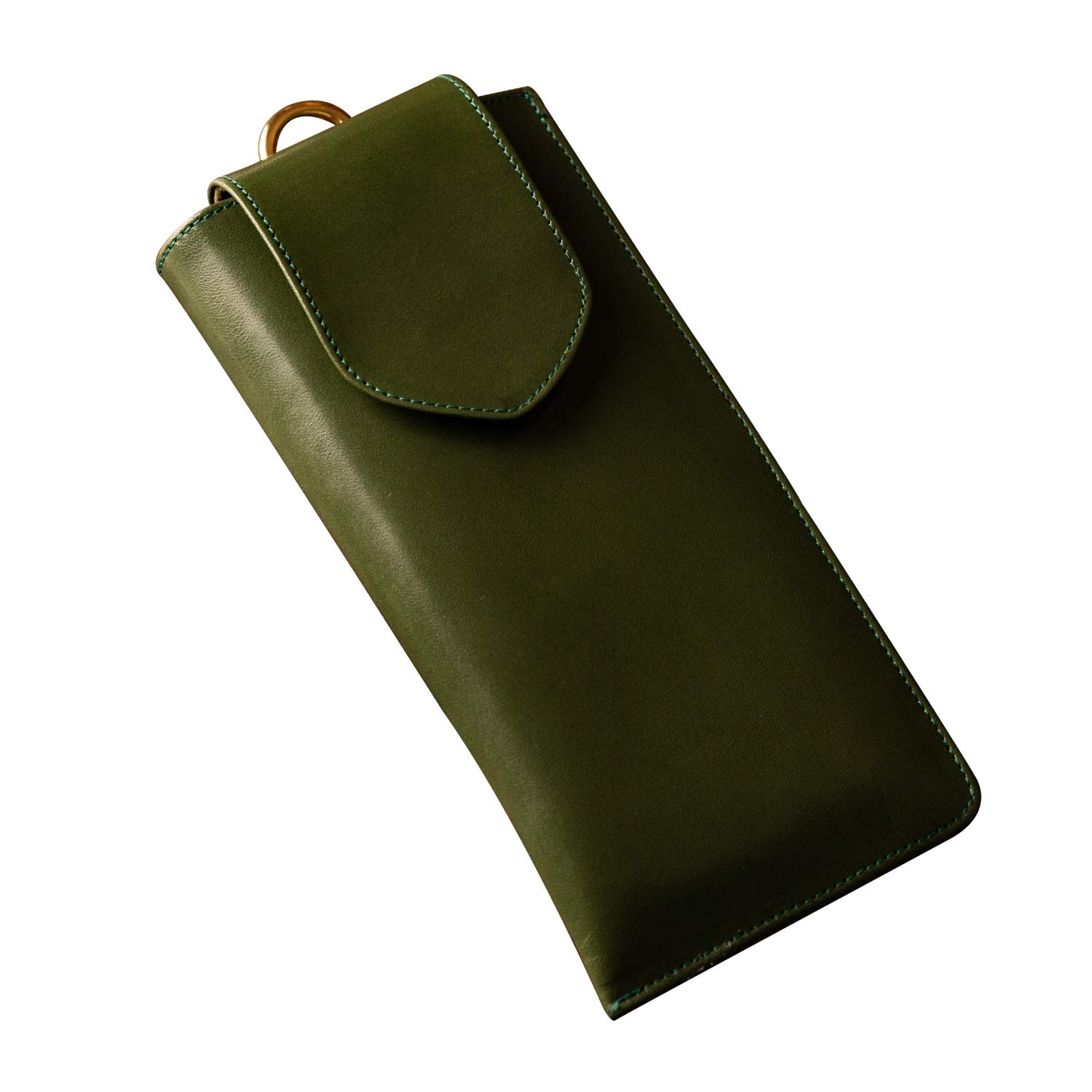 

Am de Mas Очки Точиги Оригинальное производство для очков и Простой и стильный дизайн с магнитным зеленым чехлом, Кожа, Кожа, Япония, Солнцезащитные очки,