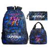 Kpop Demonunters Peripheral Children'S Backpack Elementary And Secondary School Bag Three-Piece Set