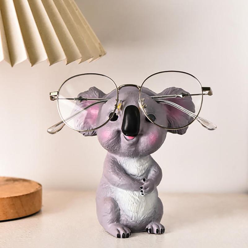 1Pc Cute Animal Eyeglass Holder Funny Koala Sunglassdisplay Stands Creative Spectacles Holder Shelf Home Office Decor