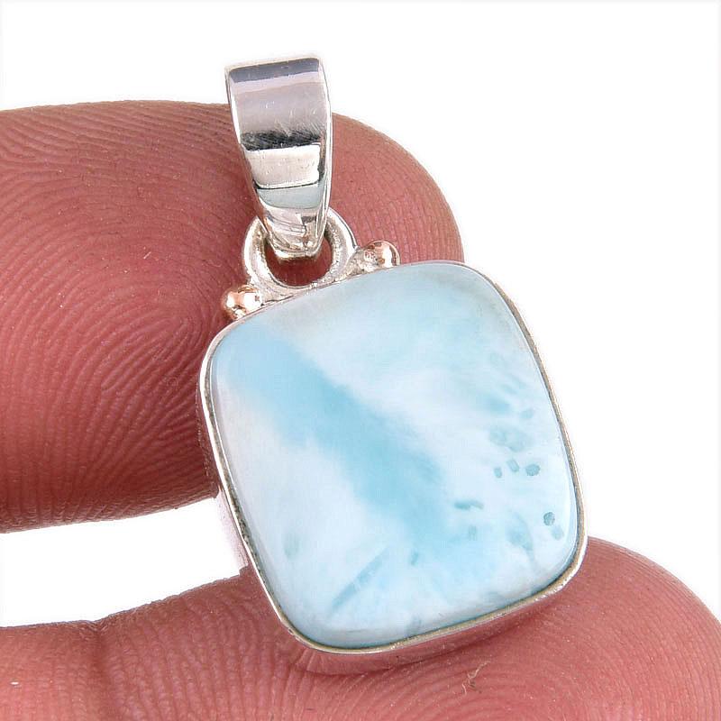 

Natural Rainbow Moonstone Gemstone 925 Solid Sterling Silver Pendant 1.25 F6w76