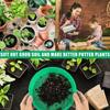Garden Sieve Soil Sifter, Round Sieve Earth Stone Fine Gardening Tool Home Planting Sieve Screen Garden Soil Filter Net Sifter
