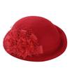 2017 Winter Beret Hat For Women's 100%Real Wool Beret Hat Fashion Female Beanie Cap Brand Flower French Trilby Soft Church Hat