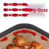 Heat-Resistant Silicone Buckle Liner for Air Fryer