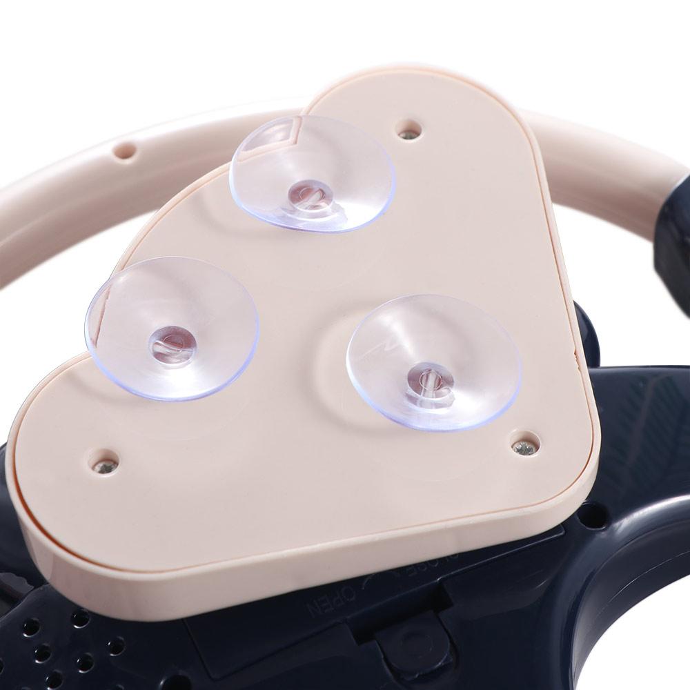 Electric Simulation Steering Wheel Toys Multi Functional Copilot Steering Wheel Baby