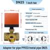 Electric L-Type Copper Valve for HVAC, Underfloor Heating, and Irrigation Systems