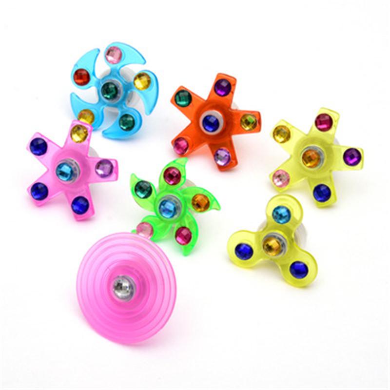 Luminous Finger Gyroscope Ring Flash - Creative Spinning Toy for Kids, Hot Sale