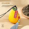 Traditional Chinese Persimmon & Lotus Sachet Car Charm (2-Pack)