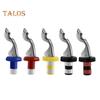 Wine Bottle Stopper Leak-proof Wine Stopper Push-type Design Silicone Wine Bottle Sealer for Home Kitchen