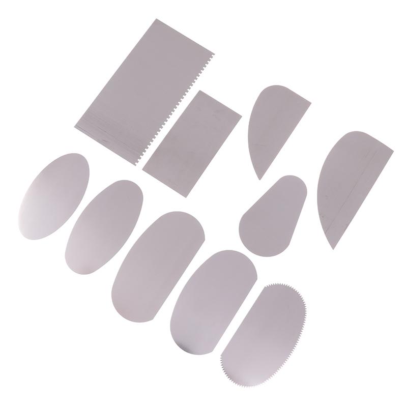 

10 шт./набор Инструмент для лепки из глины Инструмент для скульптуры из глины Формование керамики Инструменты для лепки из нержавеющей стали Скребок Керамический инструмент Скребок для глины United States