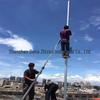 5G Signal Tower: Single-Tube Roof Pole for Communication