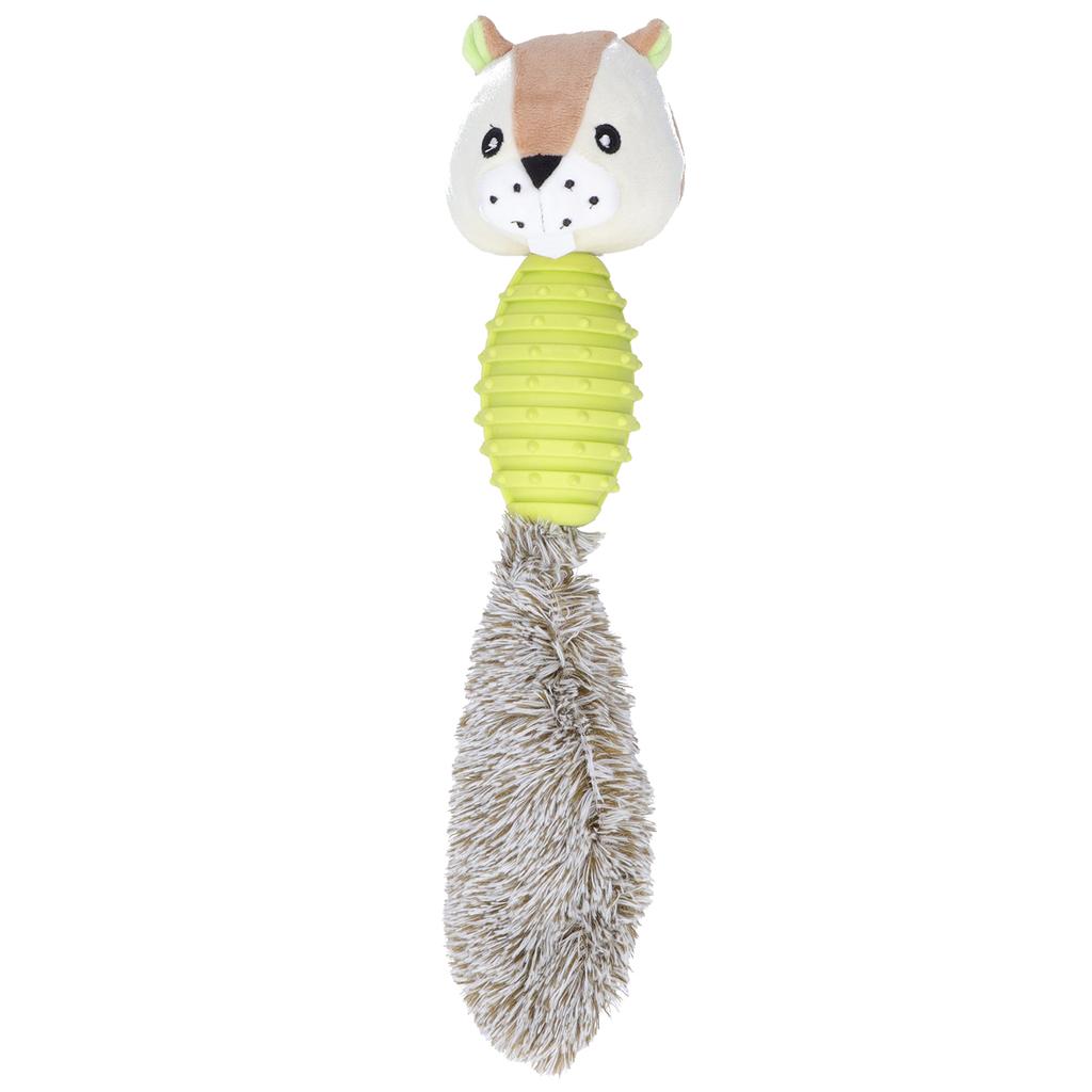 Pet Chew Toys Teeth Cleaning Biting Interactive Training Stuffed Plush Animal Doll for Dog