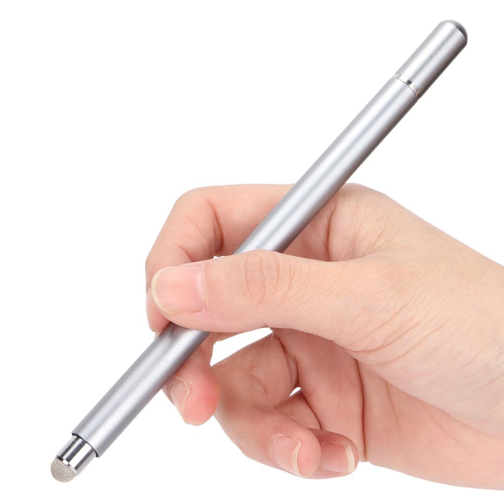 Stylus Pens 2 In 1 Accurate Control Aluminium Alloy High Durability Smart Touch PenGrey
