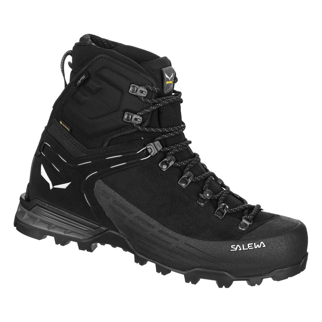 Hiking Shoes Salewa Ortles Ascent Mid GTX (61408) Black Black/black
