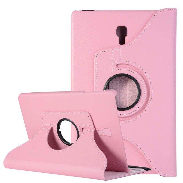 Flip Cases for Samsung Galaxy Tab S4 10.5 inch SM-T830 T835 360 Degrees Rotating Stand PU Leather Auto Sleep/Wake Function Cover